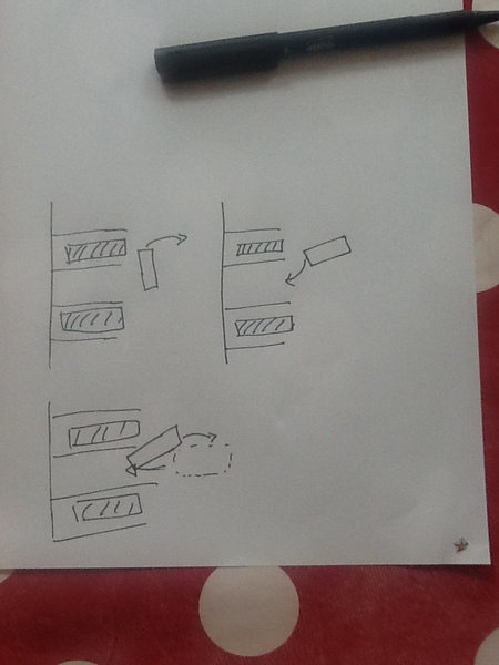 To ask how to reverse park in a bay?