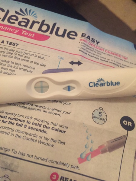 show me your clear blue tests