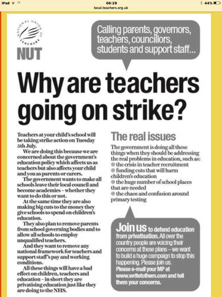 Guest post: "We have no choice but to strike"