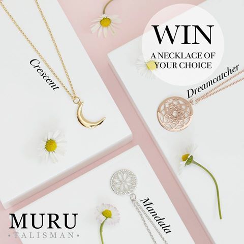 Win a beautiful Muru necklace worth up to £90