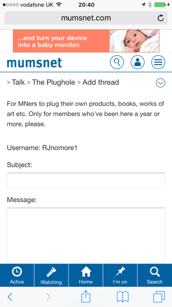To wish there was a private bit of mumsnet
