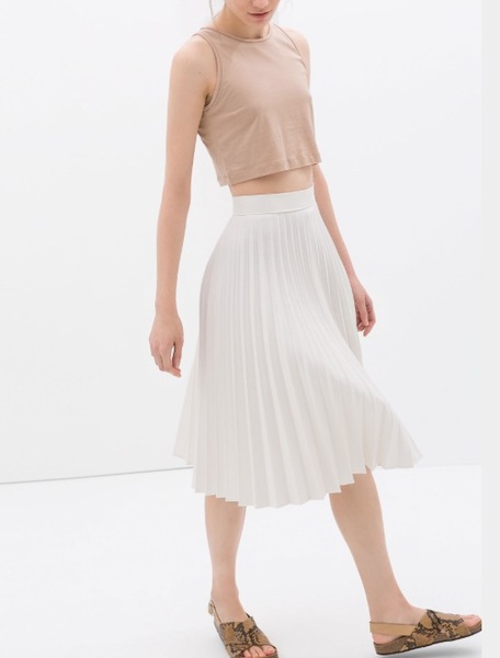 Underskirt/ slip with this Zara skirt?! Surely not!