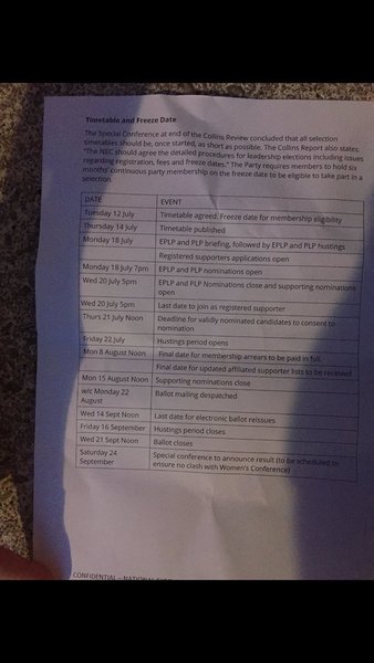 The Westministenders Hunger Games continues. Hunting for the Opposition.