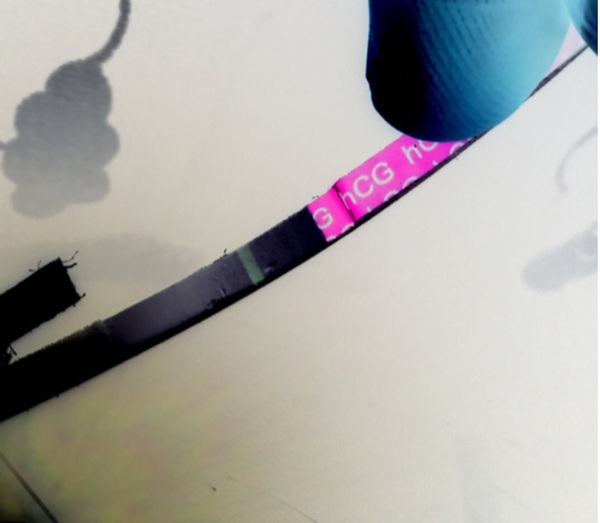 Pregnancy test. Positive then negative! Help x