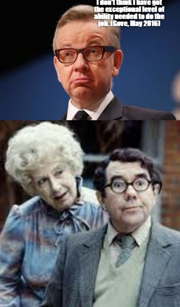 To think that Boris is going to be p****d?