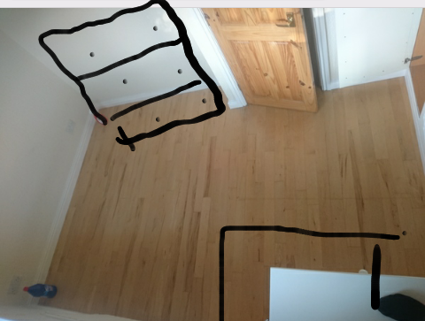 Where would you put a toddler bed?