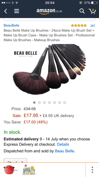 Who does decent make up brushes...?