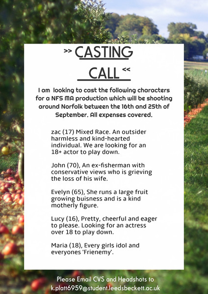 Short Film Casting