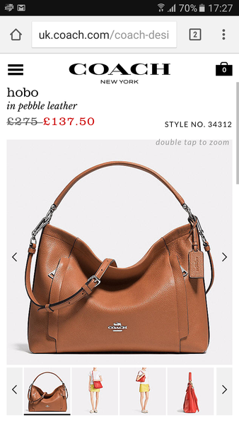 Coach bag
