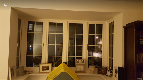 Bay window curtain poles advice