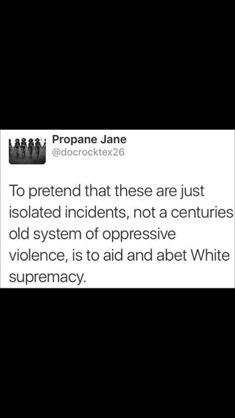 So do Black lives actually matter then?