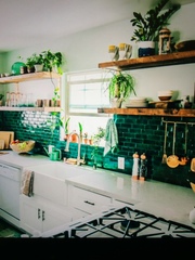 Has anyone seen these green tiles?