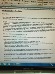 Help! Builder threatening small claims court over additional invoice