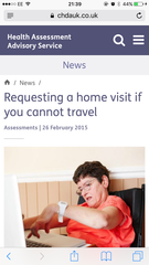 Gp letter needed for esa home assessment