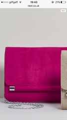 Dyeing light grey suede wedges hot pink