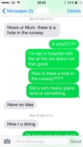 Texts,  what are yours like from your dp/dh?