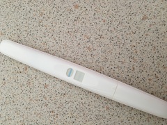 Pregnancy test- very faint line?