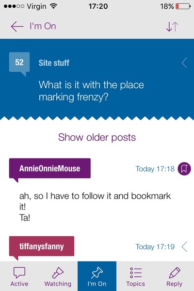 What is it with the place marking frenzy?