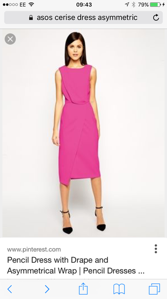 To wear bright pink to a boys christening