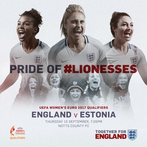 Win a family ticket to see England vs Estonia at Meadow Lane