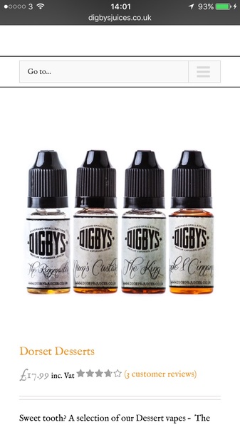 Would anyone like set of four digbys juices