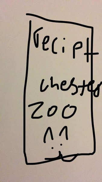 to think this is a fake Chester Zoo ticket? Seriously, is it fake!?