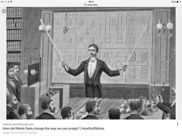 Weekly photo of Nikola Tesla