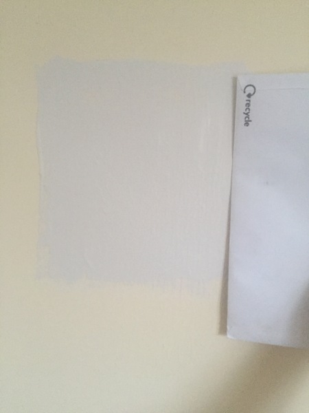Light grey paint