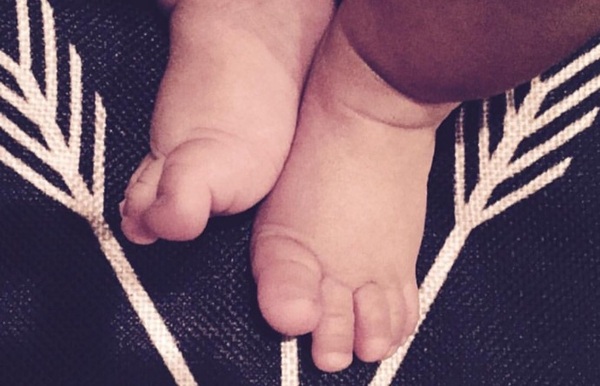 To think I'm not being U to paint baby's toenail?