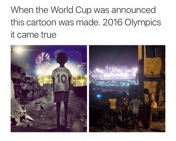 To think Rio has been shocking