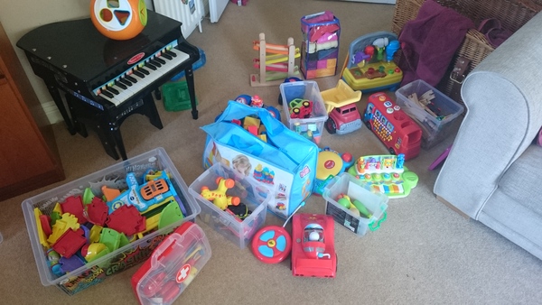 To think my 2 year old has enough toys?