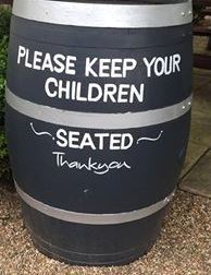 AIBU to be upset at this notice put up at a pub in Colliers Wood?