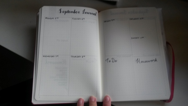 Bullet Journal thread 3: organise your life!