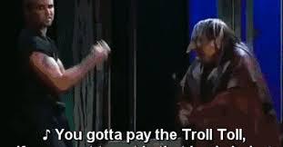 To think too many people still feed trolls?