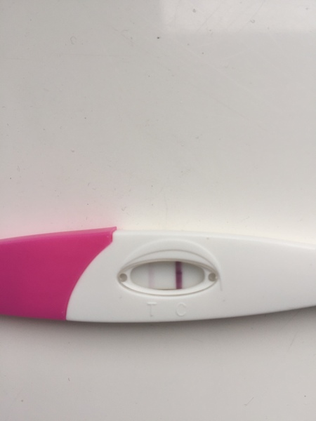 Faint positive or evap?