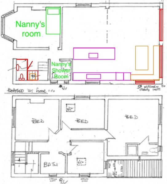 Where would you put dining table?