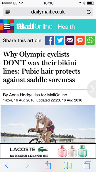 WTAF - can't wax so advised to use bikini trimmer???