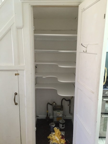 Understairs cupboard
