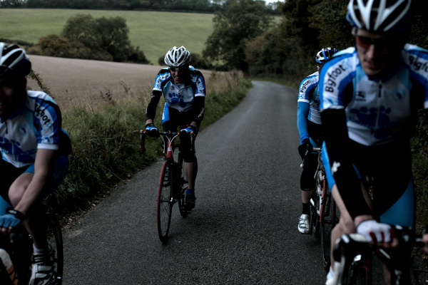 Sunday cyclists