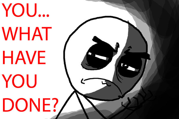 OMG I've created a custard monster!