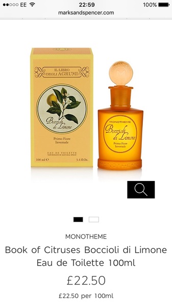 I want to smell like a freshly cut orange! Or lemon