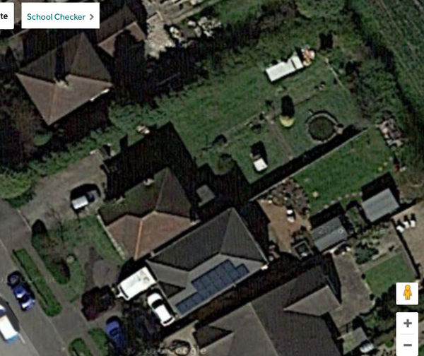 just found out the neighbours have a turning circle on front lawn