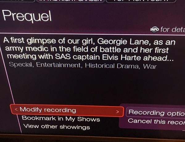 Our Girl and Captain James Addicts  XXXVII