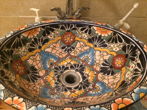 To mourn the demise of the colourful bathroom.