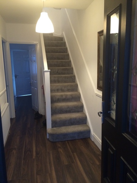 What colour for my hallway (pic attached)