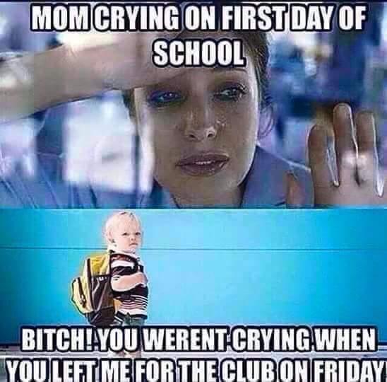 To be so distressed about my son starting nursery
