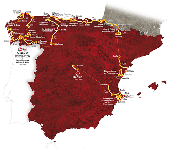 Vuelta A Espana 2016 the MN Peloton contemplates another glass of Rioja to go with the tapas