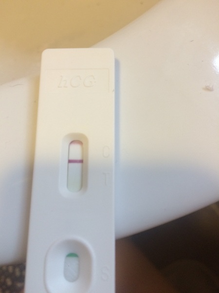 Faint line appeared on the pregnancy test - am I pregnant??