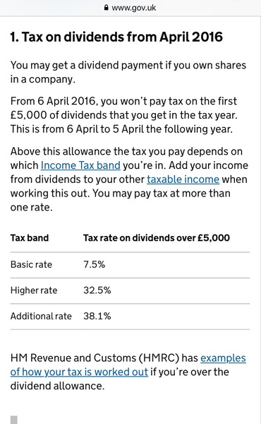 to think that dividends included in the calculation for student loans