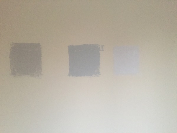 Light grey paint